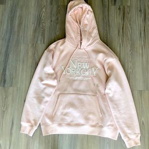 Pink New York Hoodie